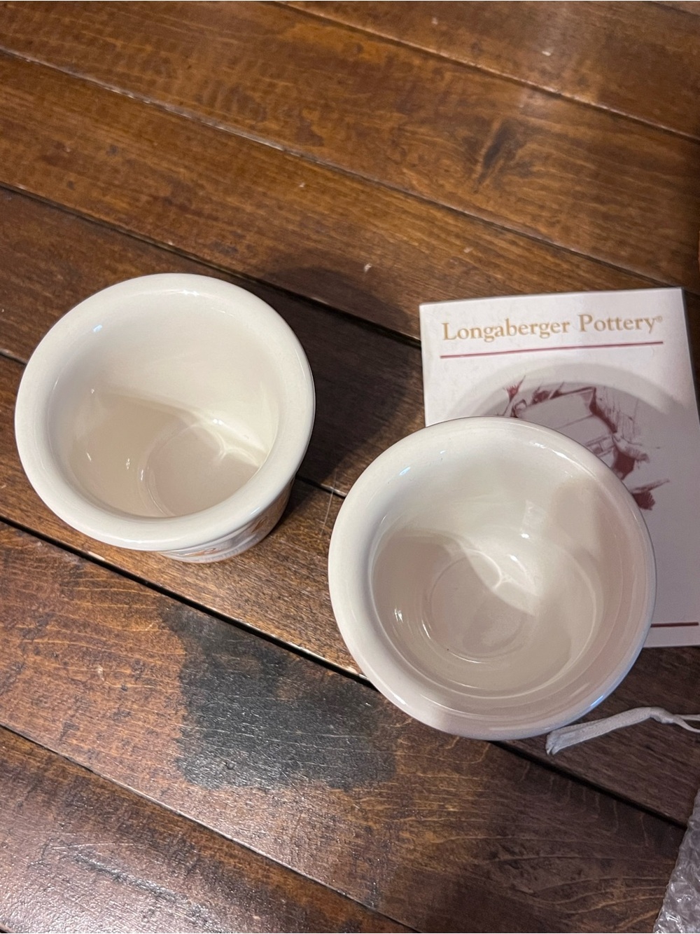 Longaberger Vintage Candy Corn Votives Set + Bonus Candy Corn Tie-On 🍂 - Picture 4 of 10